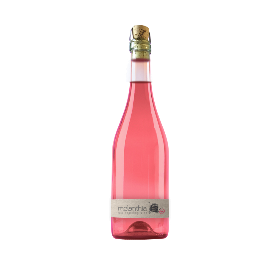 Melanthia Ancestral - Black Muscat of Tyrnavos - Rosé Greek pet nat sparkling - Papras Bio Wines - Tyrnavos, Greece - Organic Natural wines - Eklektikon