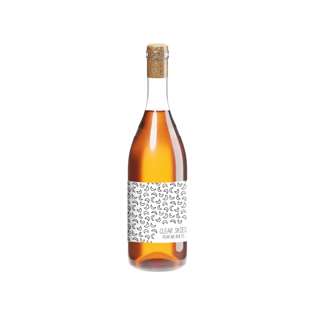 Clear Skies Fear No Bolts - Kontozisis Organic Vineyards - Karditsa, Greece - Natural organic orange wine - Roditis, Assyrtiko, Xinomavro - Eklektikon