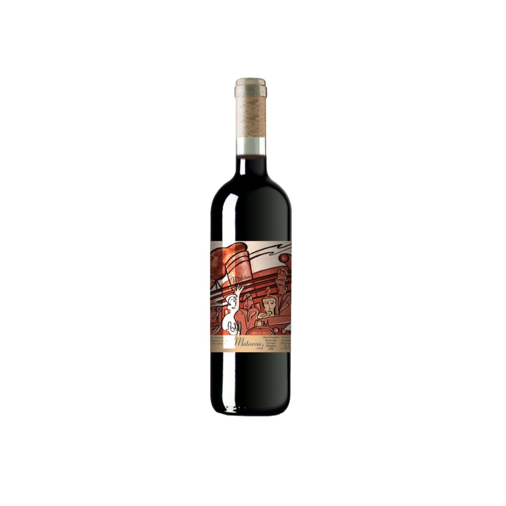 Mataroa red - Oenogenesis - Drama, Greece - Cabernet Sauvignon - Natural Greek wine - Eklektikon