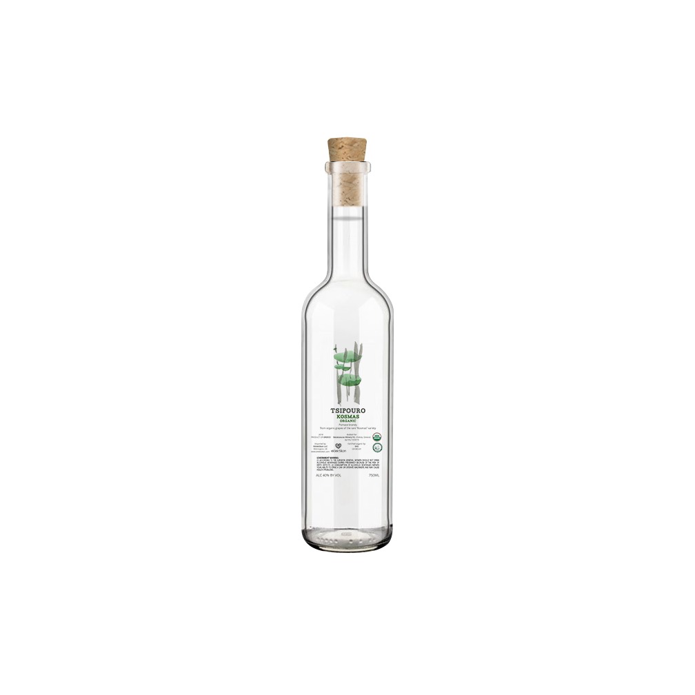 Tsipouro Kosmas - Doric Wine - Delphi, Greece - Organic distilled brandy - Eklektikon