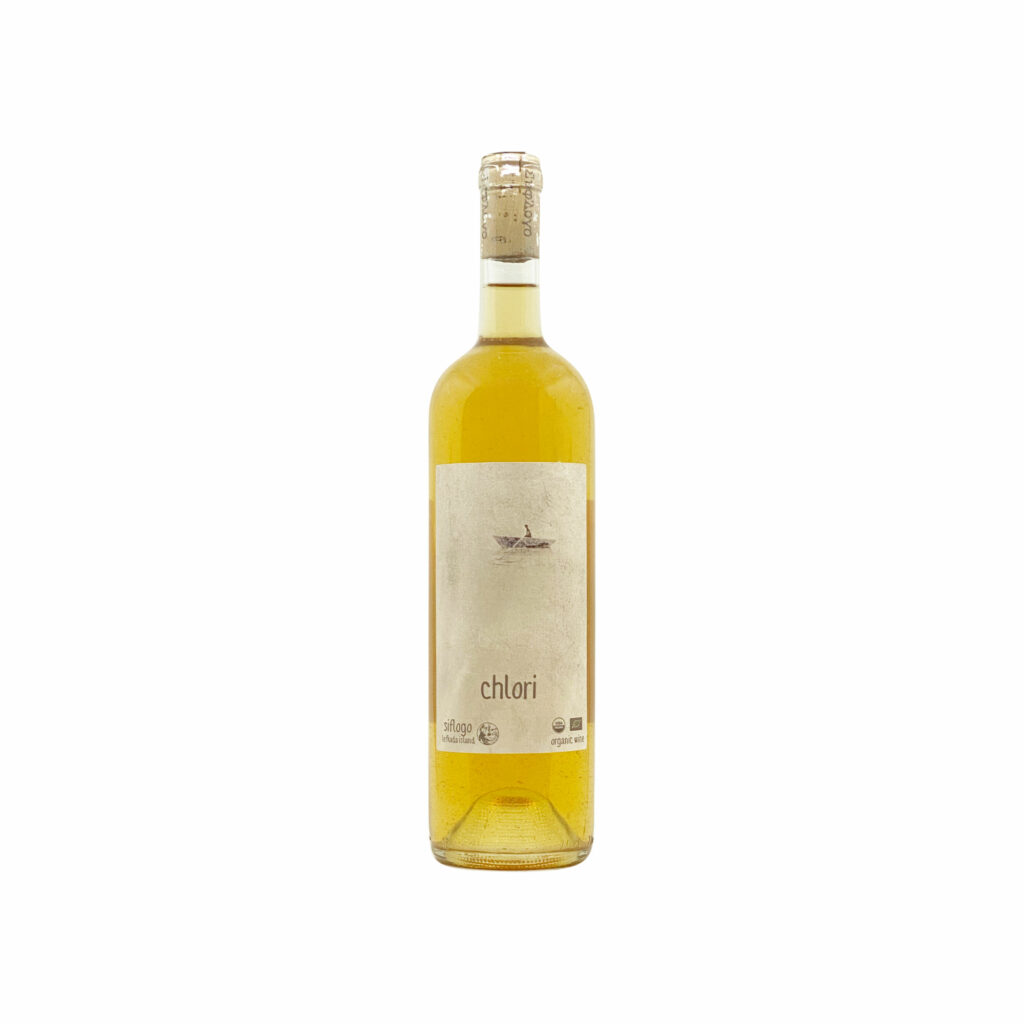 Siflogo - Lefkada Island - Ionian sea - Chlori - Orange natural wine with zero added sulfites - ORGANIC wine - Eklektikon - Greek wine