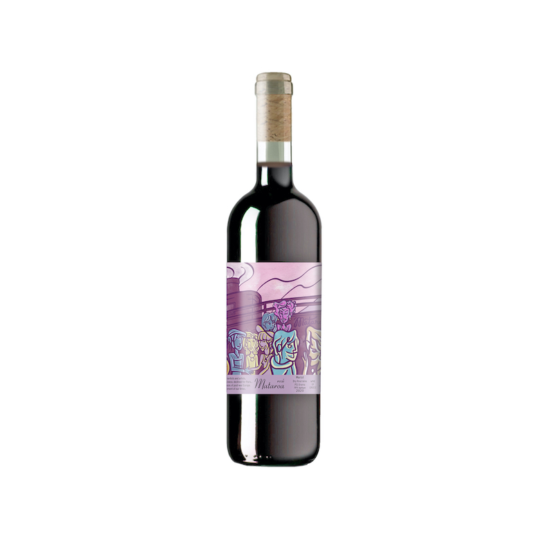 Oenogenesis Mataroa rosé - Merlot - Natural wine of Greece - Drama, Macedonia - Eklektikon