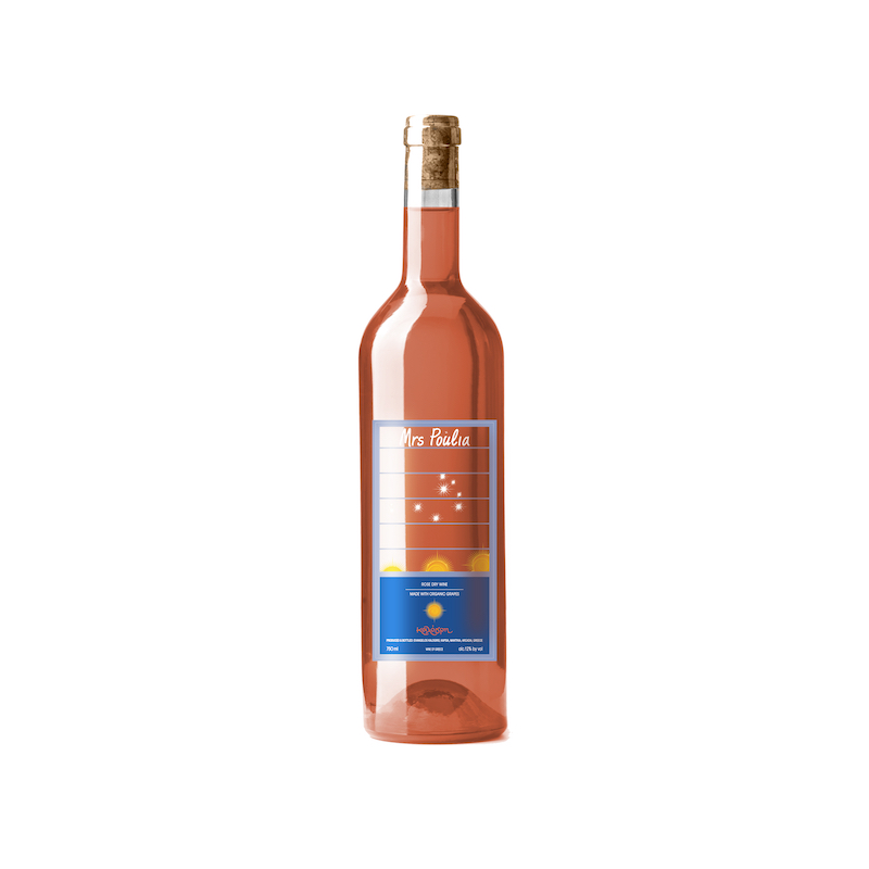 Mrs Poulia - Kalogris Organic Winery - Skin Contact Orange Moschofilero - Organic Natural Wine - Mantinia, Peloponnese, Greece - Eklektikon