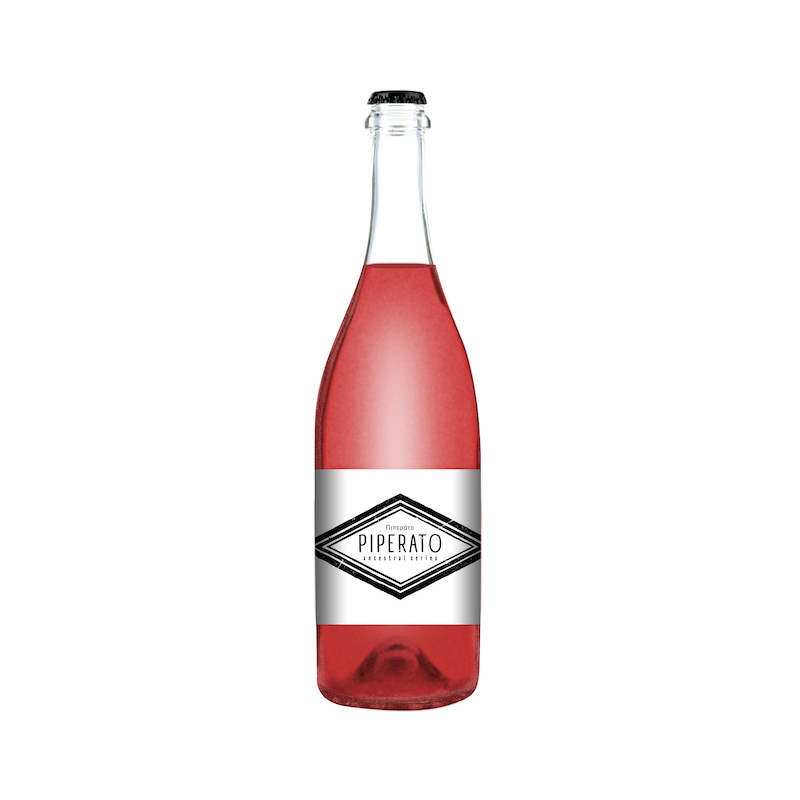 Georgas Family Piperato - Ancestral method - Pet Nat - Mandilari, Grenache Rouge - Attica, Greece - Natural, organic, biodynamic wine - Eklektikon