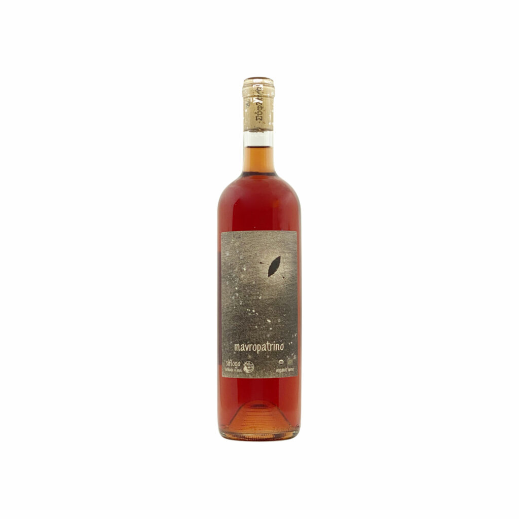 Siflogo - Mavropatrino - Organic rosé wine - No added sulfites - Lefkada island, Ionian Sea, Greece - Eklektikon
