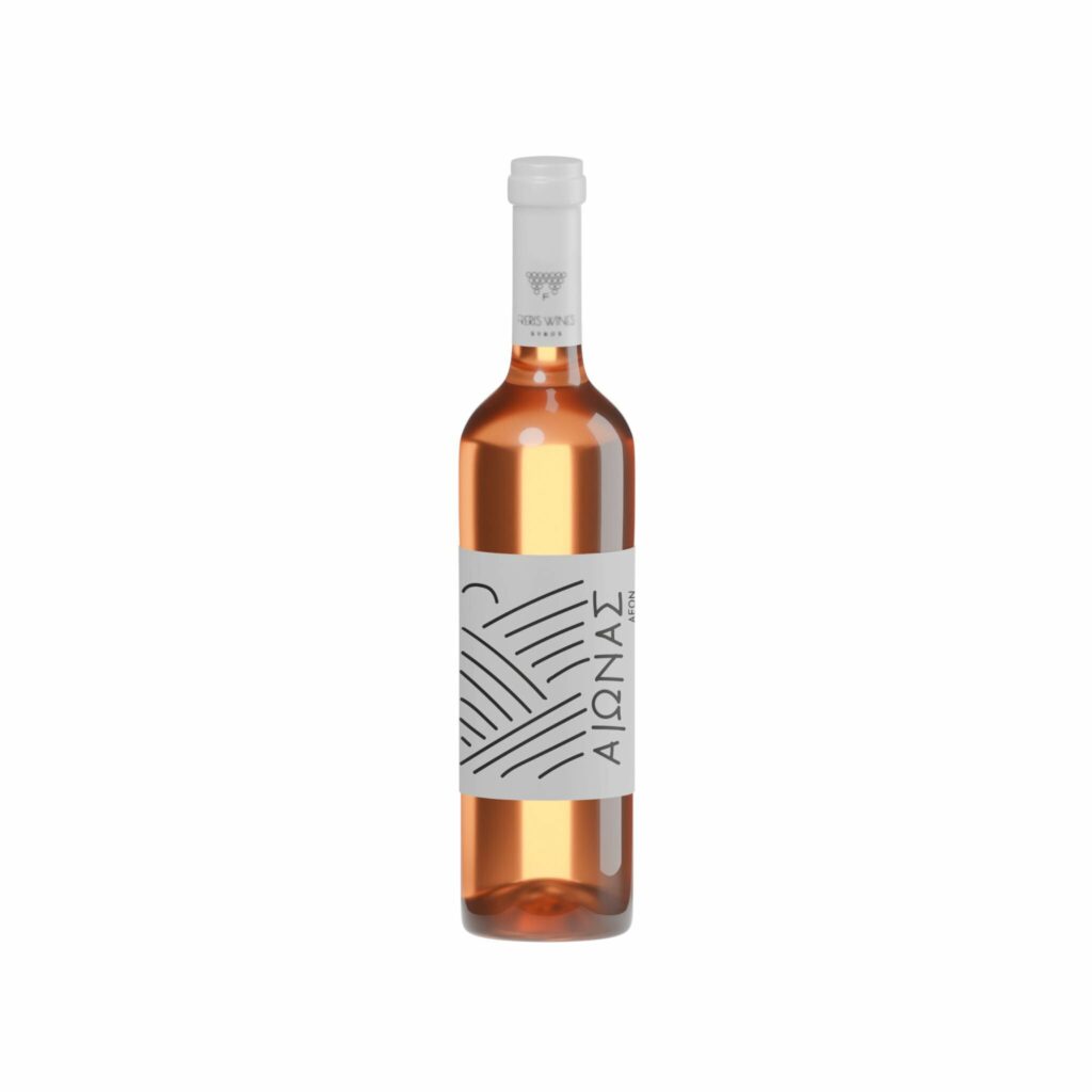 Aeon skin contact - Freris Organic Vineyards - Syros, Cyclades, Aegean Sea, Greece - natural orange dry wine - Serifiotiko, Roditis - Eklektikon