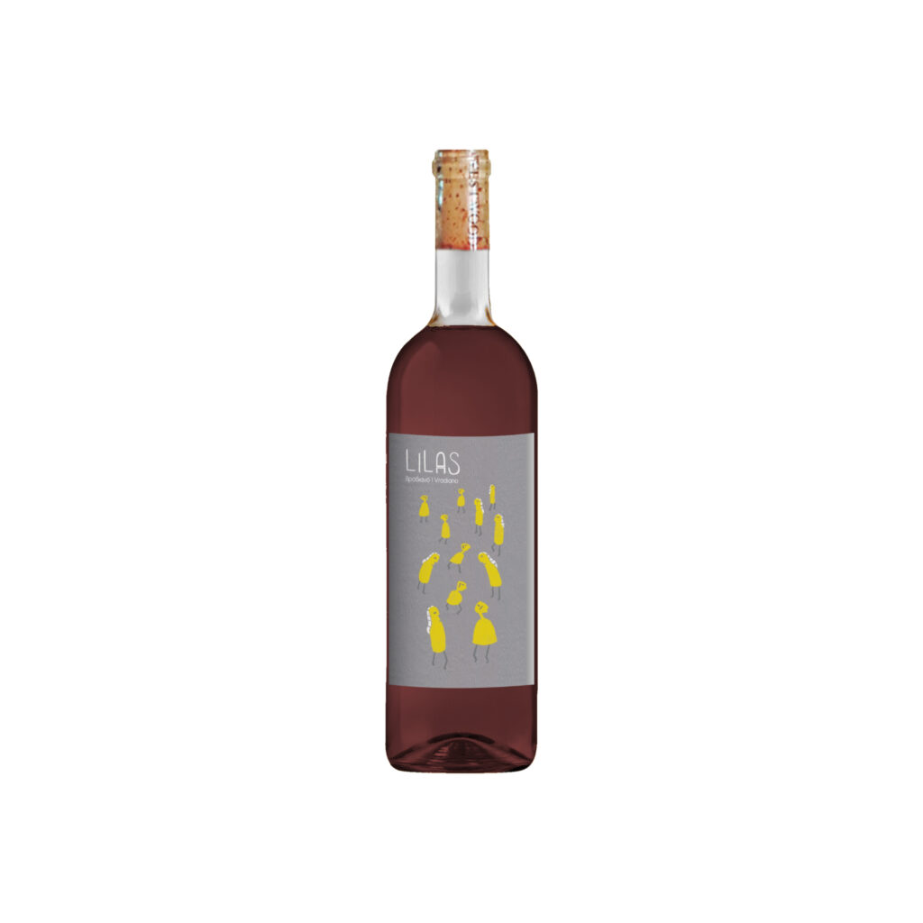 Lilas Vradiano - Mitzifiris Organic Vineyards - Evia, Central Greece, Greece - natural light red dry wine - Vradiano - Eklektikon