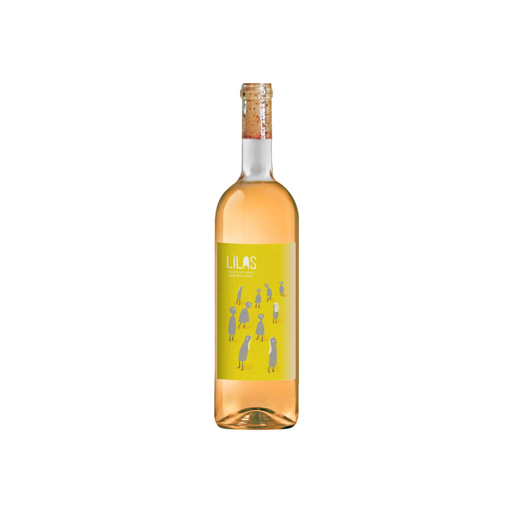 Lilas Mochofilero, Roditis - Mitzifiris Organic Vineyards - Evia, Central Greece, Greece - natural orange red dry wine - Mochofilero, Roditis - Eklektikon