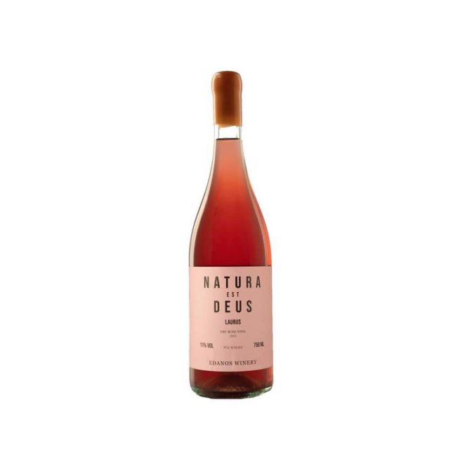 Natura Est Deus - Laurus - Mavrodafni -rose dry wine - organic wine - Edanos Winery - Eklektikon